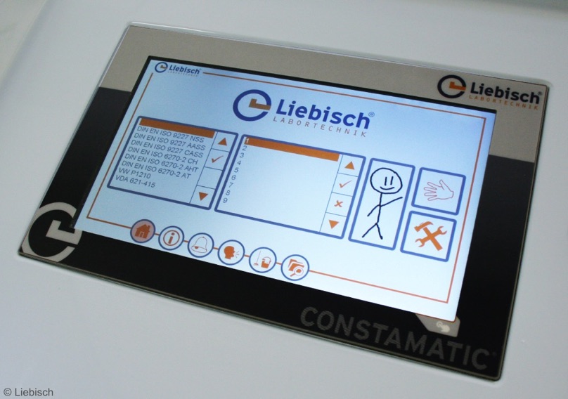 Neue Steuerung von Liebisch Labortechnik